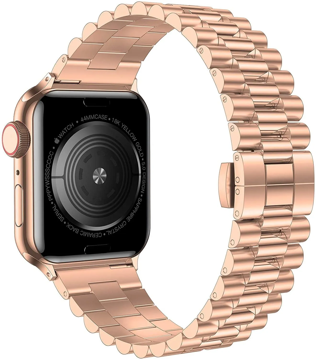 Exclusive Apple Watch Steel Strap Presidential (Rose Gold)  Limited Availability!