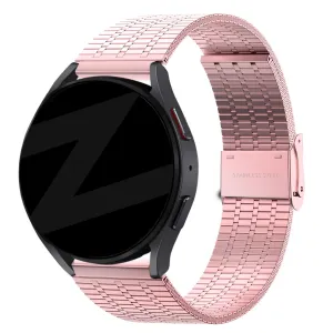 Exclusive Bandz Amazfit GTS 4 (Mini) Adjustable Steel Strap (Pink)  Today Only!