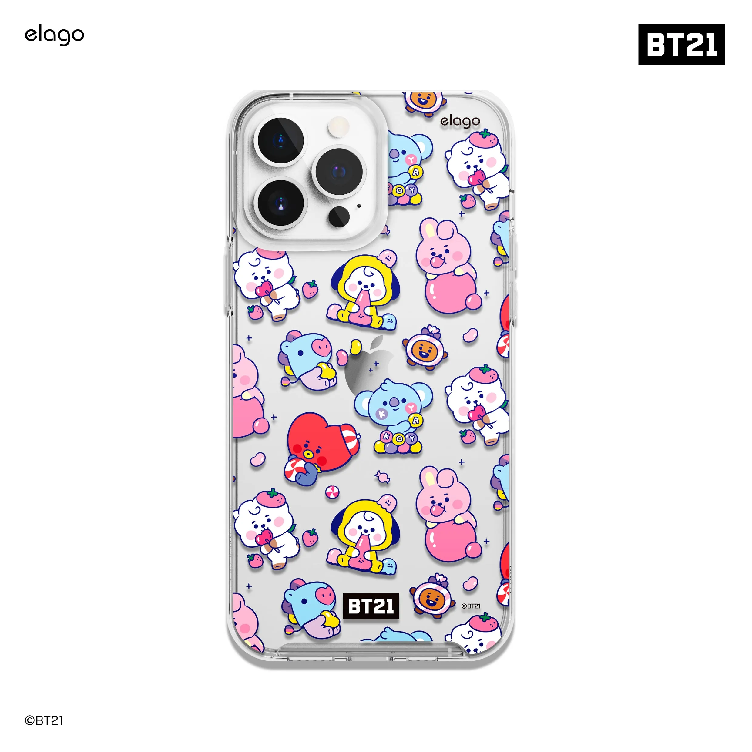 Exclusive BT21 | elago Jelly Candy Case for iPhone 13 Pro Max  Dont Miss Out!