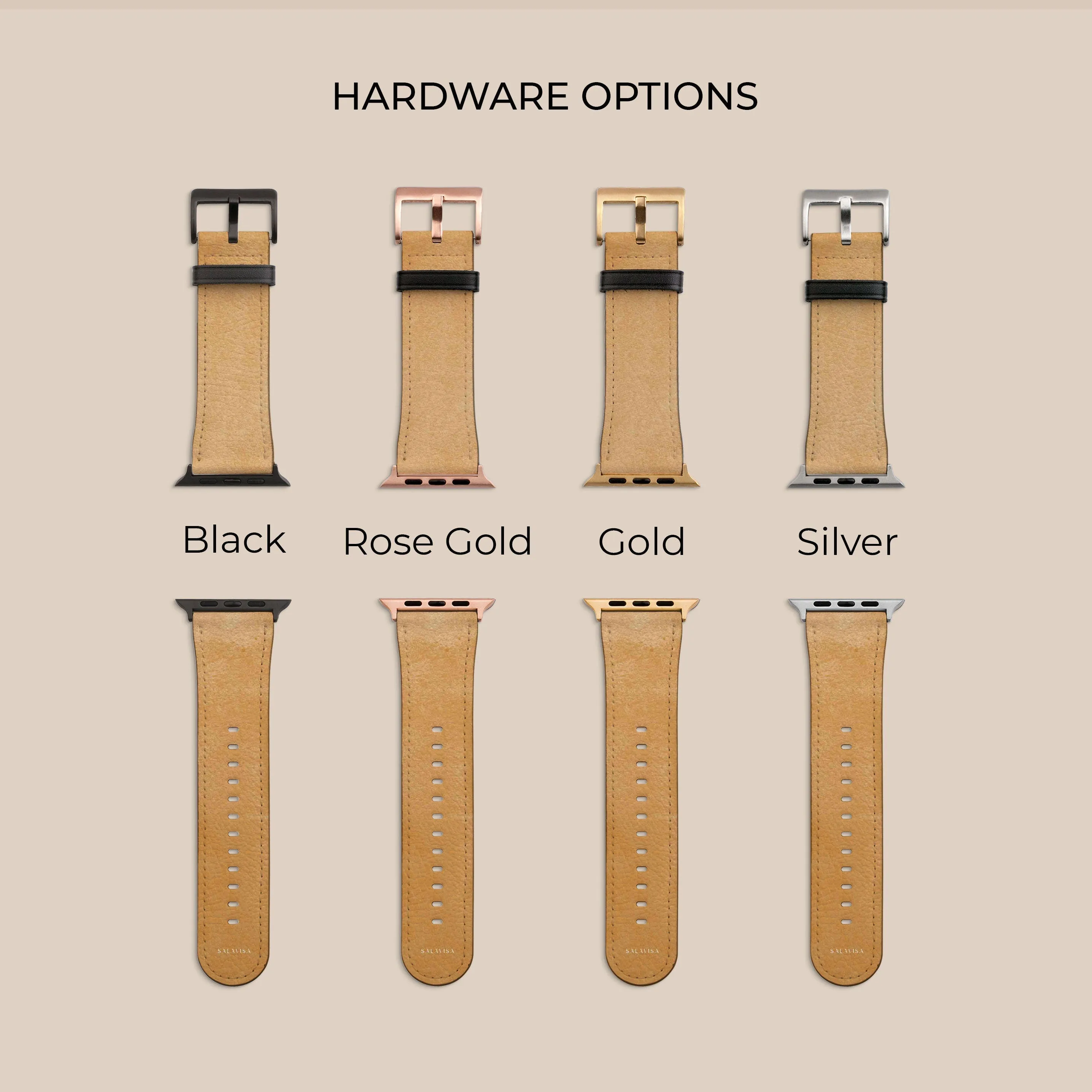 Exclusive Burnt Yellow Watercolor Apple Watch Band  Stylish & Comfortable