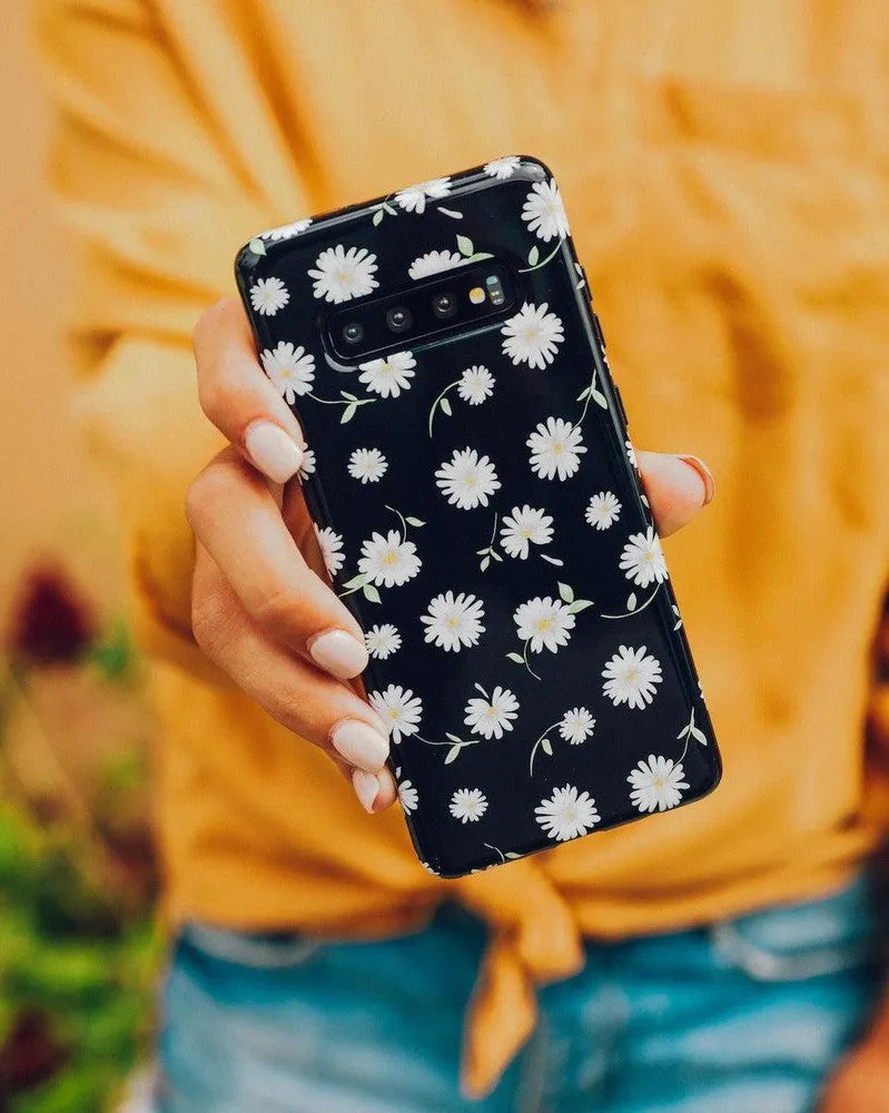 Exclusive Daisy Daydream | Black Floral Samsung Case  Almost Gone!