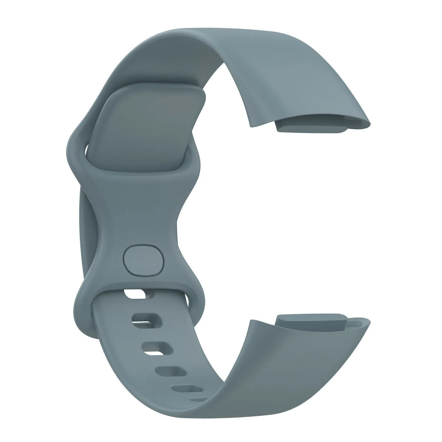 Exclusive Fitbit Charge 6 Silicone Strap (Grey-blue)  Limited Stock!