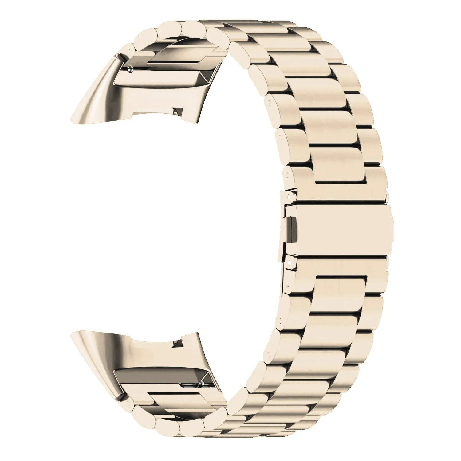Exclusive Fitbit Charge 6 Steel Strap (Champagne)  Limited Stock!