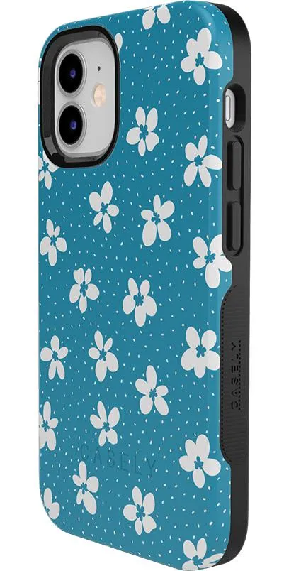 Exclusive Flower My World | Ocean Blue Floral Case  Today Only!