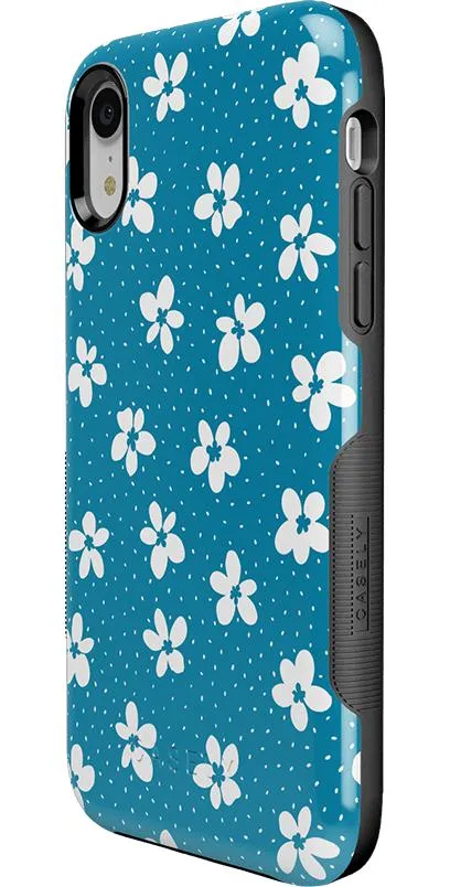 Exclusive Flower My World | Ocean Blue Floral Case  Today Only!