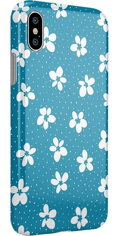 Exclusive Flower My World | Ocean Blue Floral Case  Today Only!
