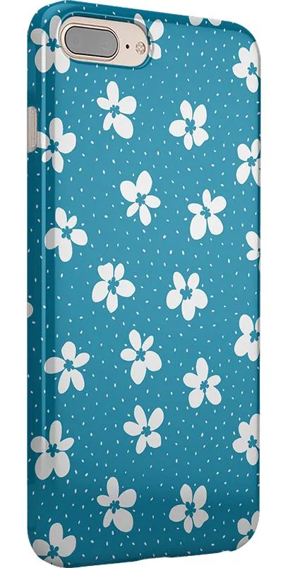 Exclusive Flower My World | Ocean Blue Floral Case  Today Only!