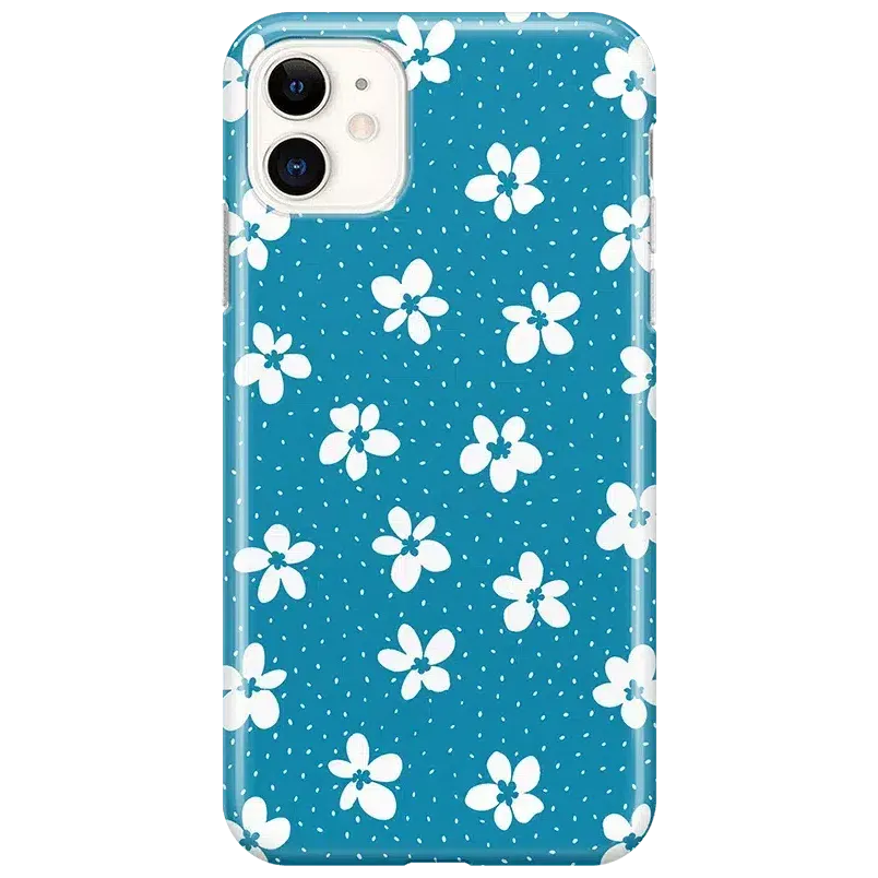 Exclusive Flower My World | Ocean Blue Floral Case  Today Only!