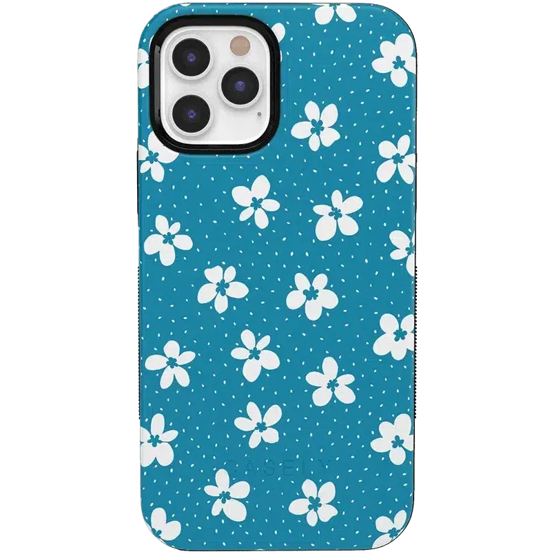 Exclusive Flower My World | Ocean Blue Floral Case  Today Only!