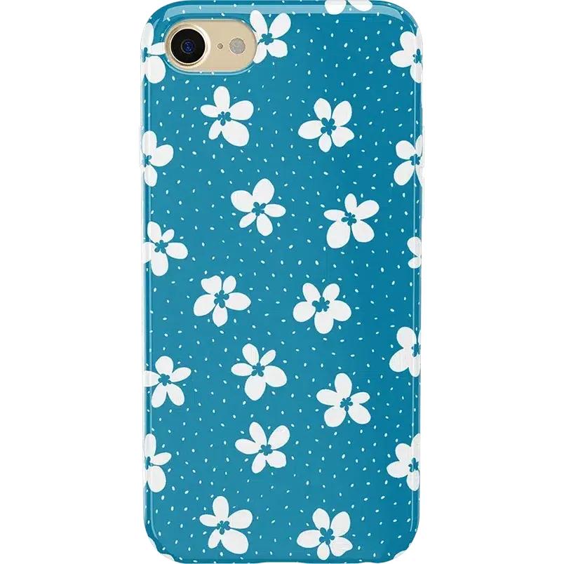 Exclusive Flower My World | Ocean Blue Floral Case  Today Only!