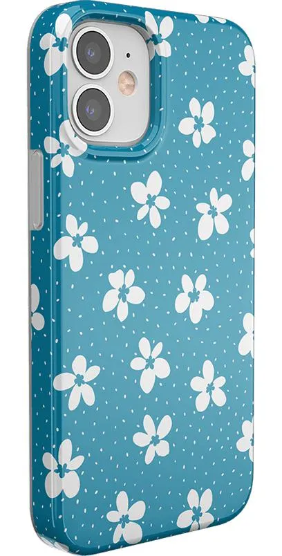 Exclusive Flower My World | Ocean Blue Floral Case  Today Only!