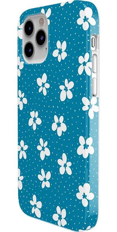 Exclusive Flower My World | Ocean Blue Floral Case  Today Only!