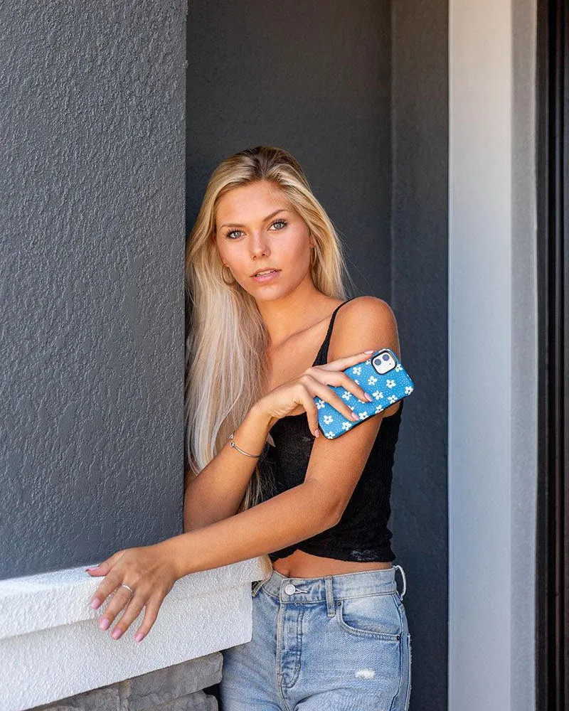 Exclusive Flower My World | Ocean Blue Floral Case  Today Only!