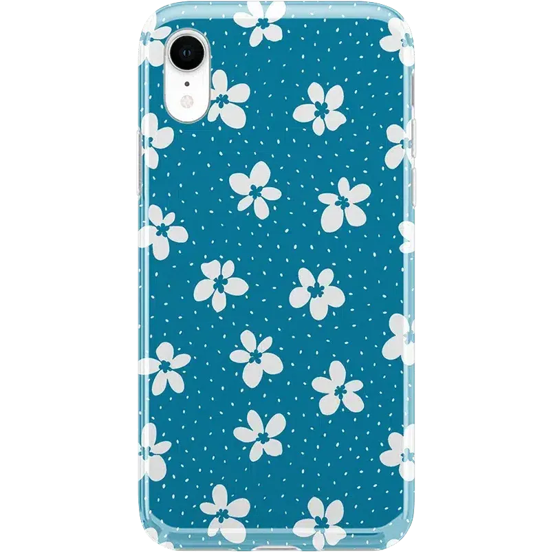 Exclusive Flower My World | Ocean Blue Floral Case  Today Only!