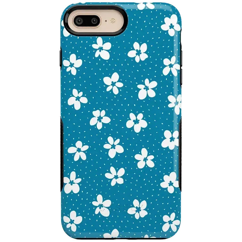 Exclusive Flower My World | Ocean Blue Floral Case  Today Only!