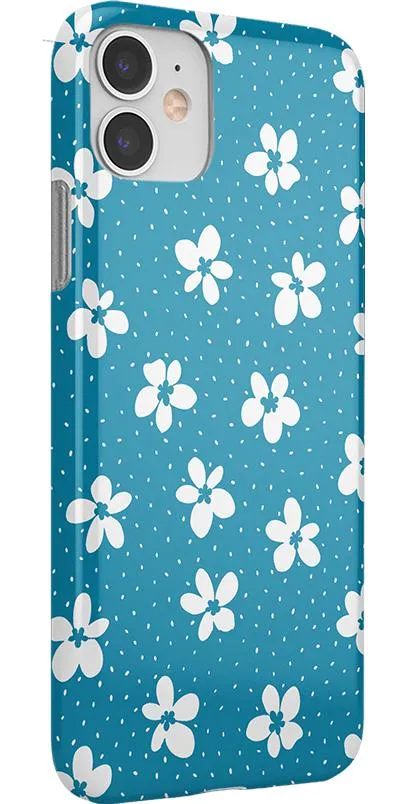 Exclusive Flower My World | Ocean Blue Floral Case  Today Only!