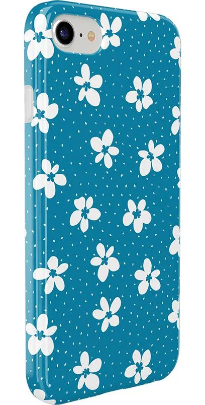 Exclusive Flower My World | Ocean Blue Floral Case  Today Only!