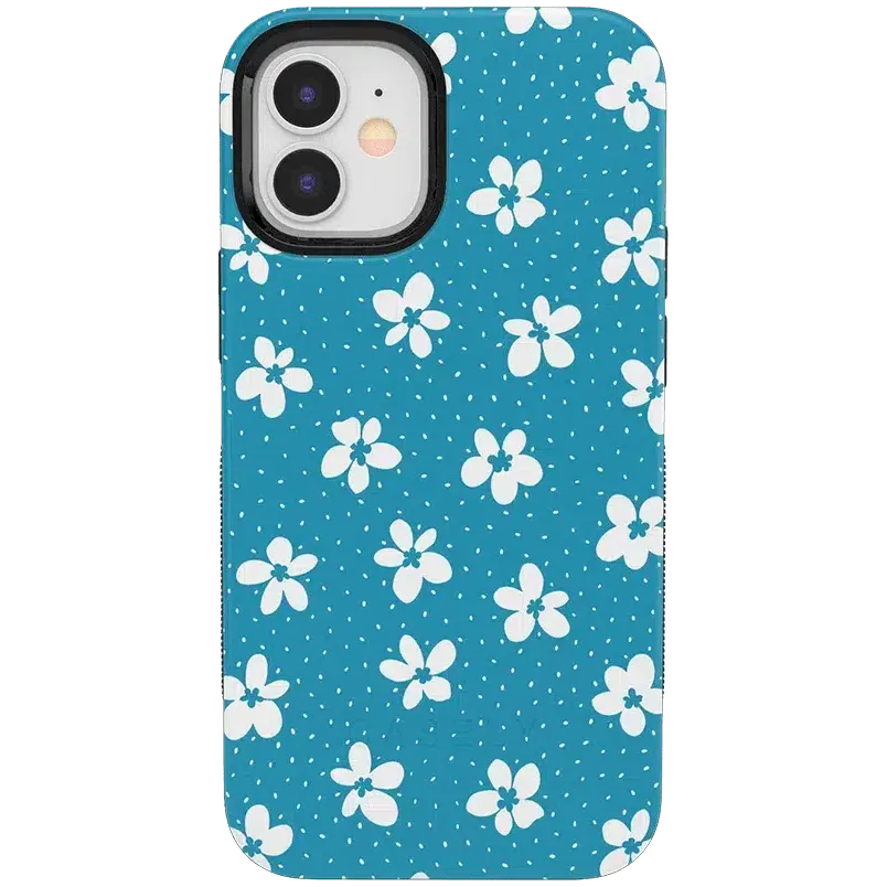 Exclusive Flower My World | Ocean Blue Floral Case  Today Only!