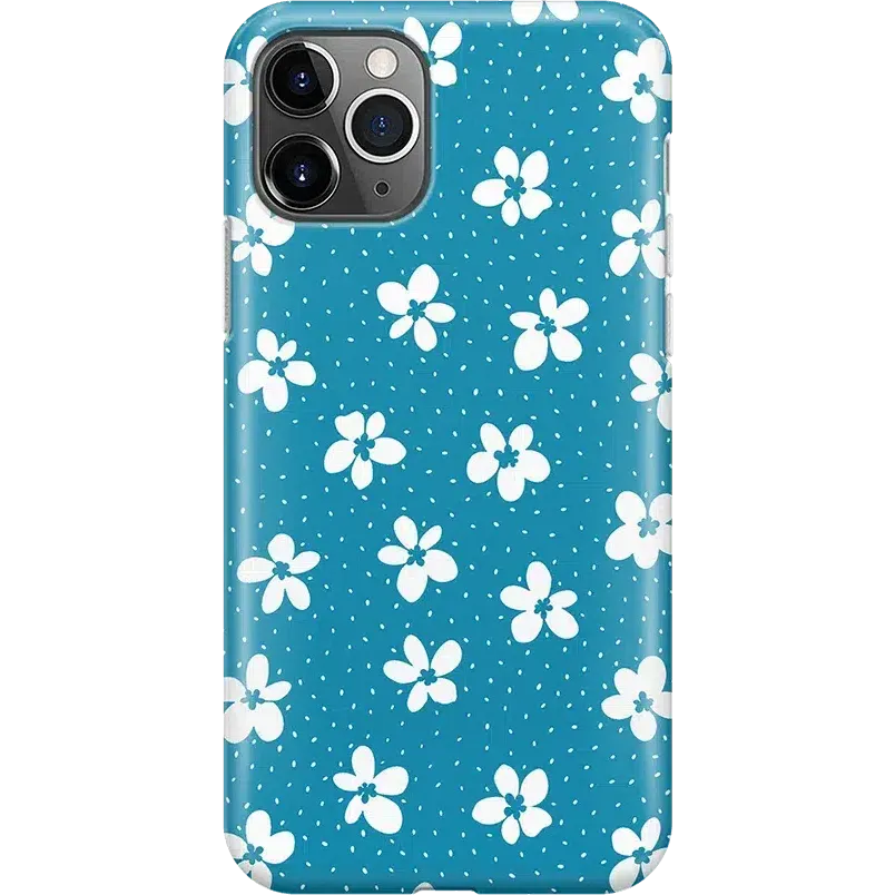 Exclusive Flower My World | Ocean Blue Floral Case  Today Only!