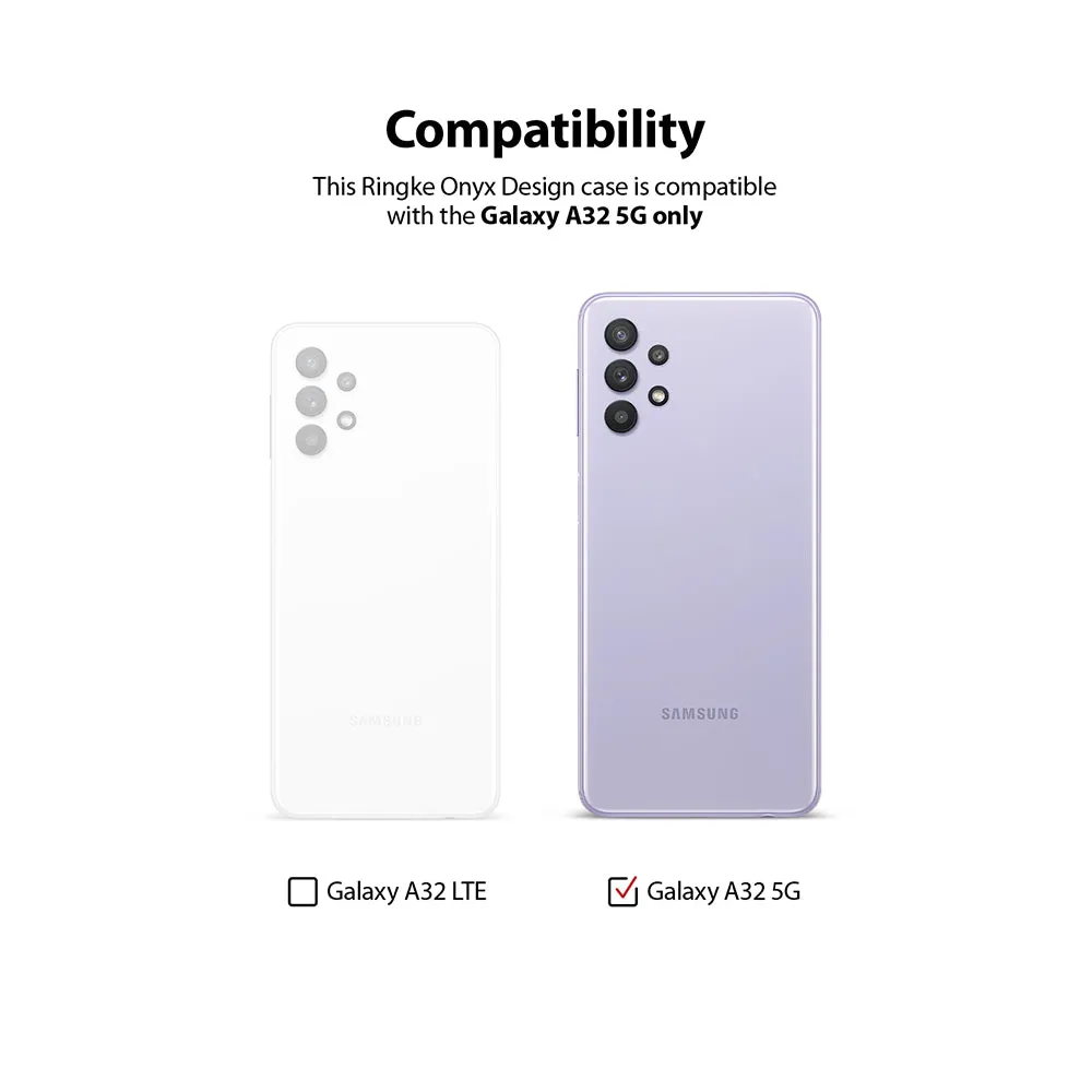 Exclusive Galaxy A32 5G Case | Onyx Design - X  Stylish & Comfortable