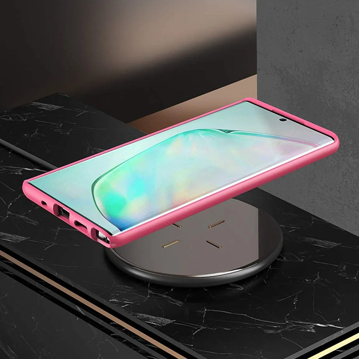 Exclusive Galaxy Note10 Plus / Note10 Plus 5G Unicorn Beetle Style Slim Clear Case-Pink  Going Fast!