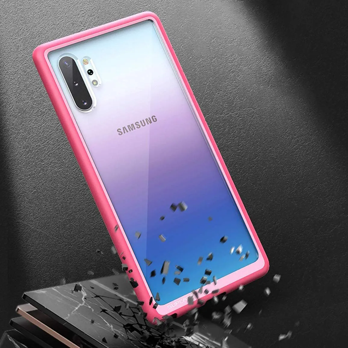 Exclusive Galaxy Note10 Plus / Note10 Plus 5G Unicorn Beetle Style Slim Clear Case-Pink  Going Fast!
