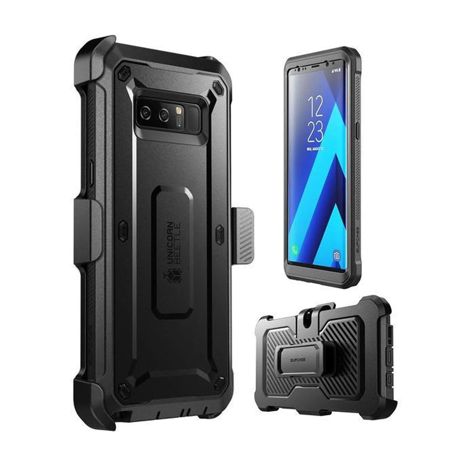 Exclusive Galaxy Note8 Unicorn Beetle Pro Full Body Rugged Holster Case-Blue  Stylish & Comfortable