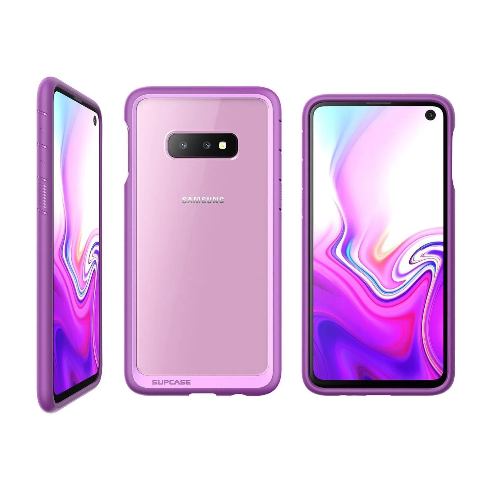 Exclusive Galaxy S10e Unicorn Beetle Style Clear Case-Purple  Almost Sold Out!