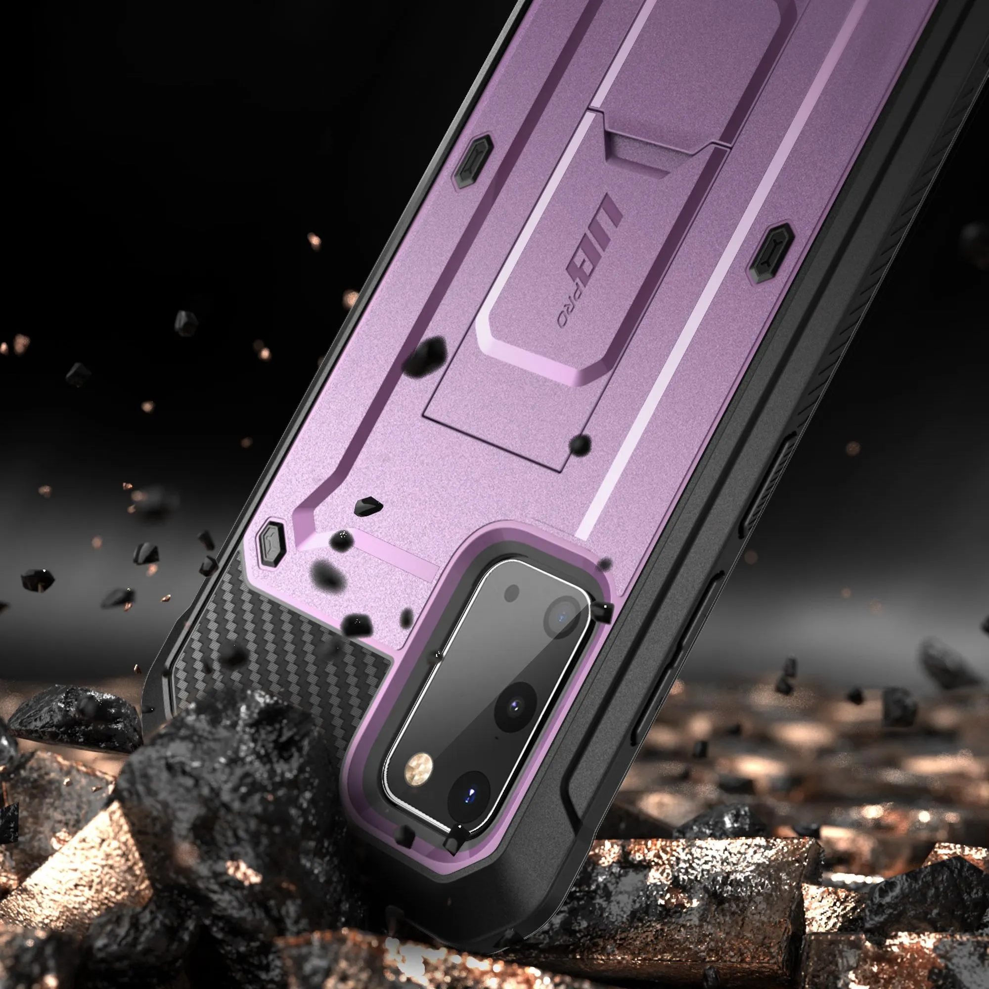 Exclusive Galaxy S20 Unicorn Beetle Pro Rugged Case- Metallic Purple  Almost Sold Out!