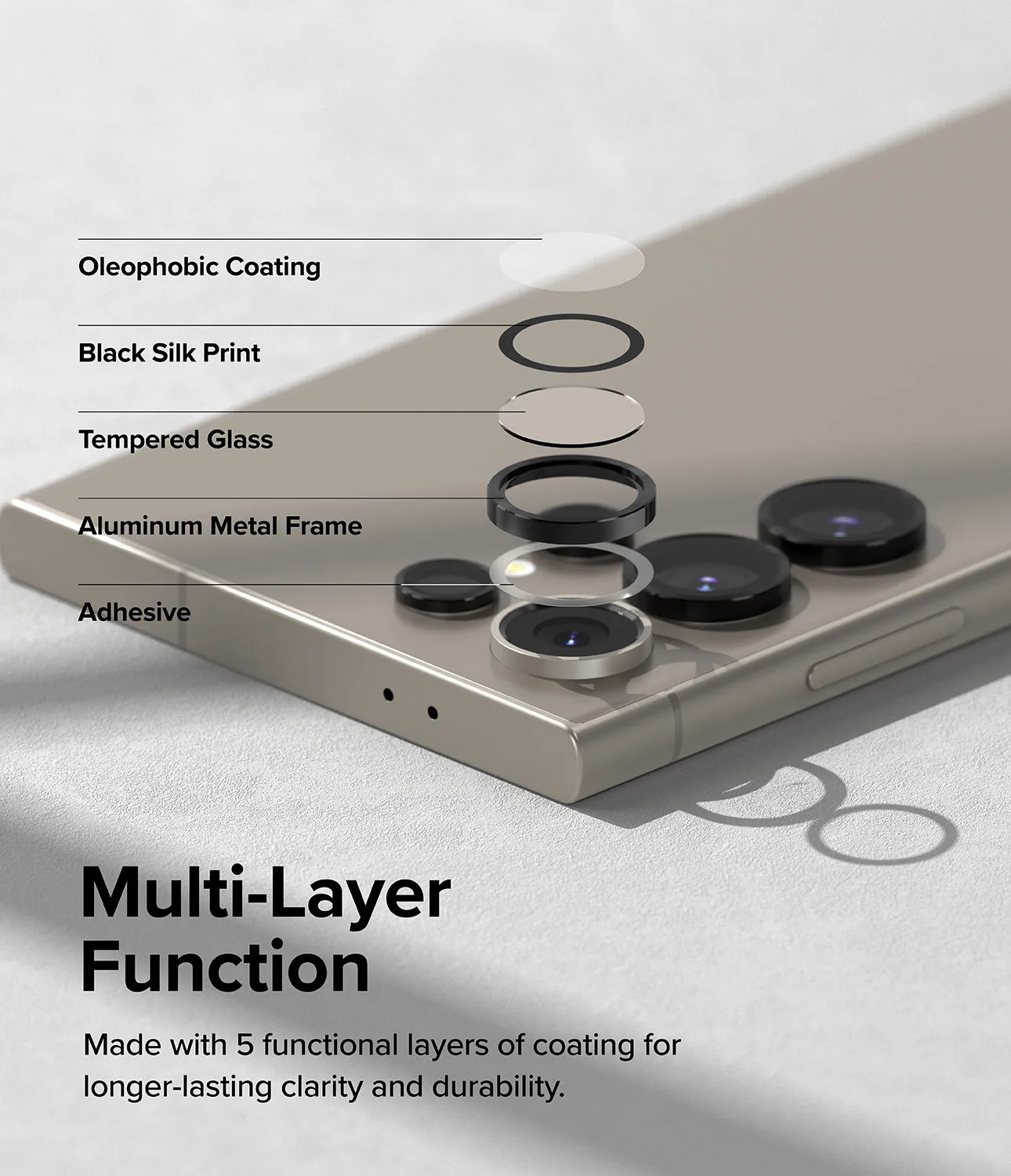Exclusive Galaxy S24 Ultra Lens Protector | Camera Lens Frame Glass  Limited Stock!