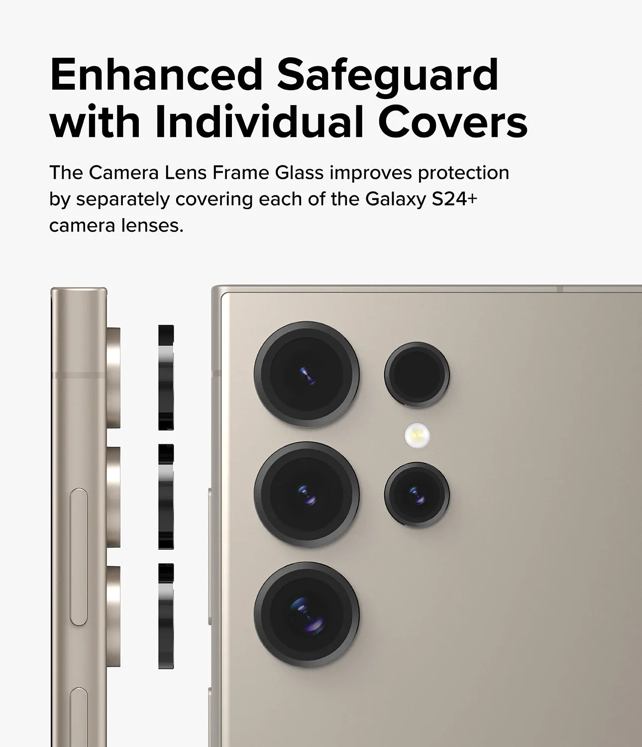 Exclusive Galaxy S24 Ultra Lens Protector | Camera Lens Frame Glass  Limited Stock!
