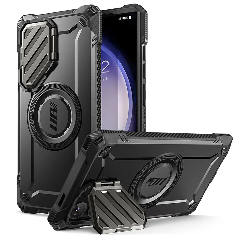 Exclusive Galaxy S24 Ultra Unicorn Beetle MAG XT Bumper Case -Black  Last Few Pieces!