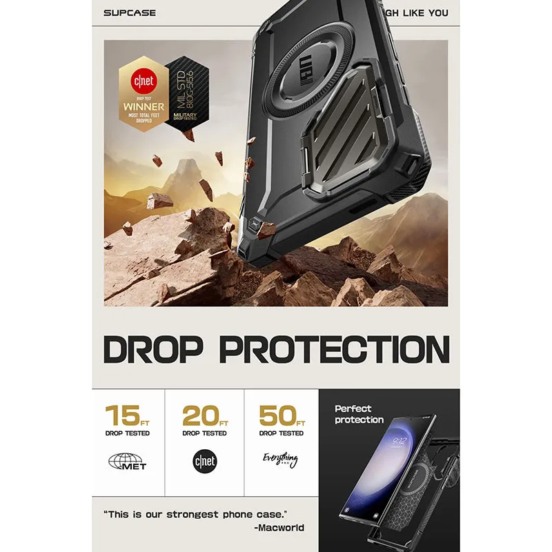 Exclusive Galaxy S24 Ultra Unicorn Beetle MAG XT Bumper Case -Black  Last Few Pieces!