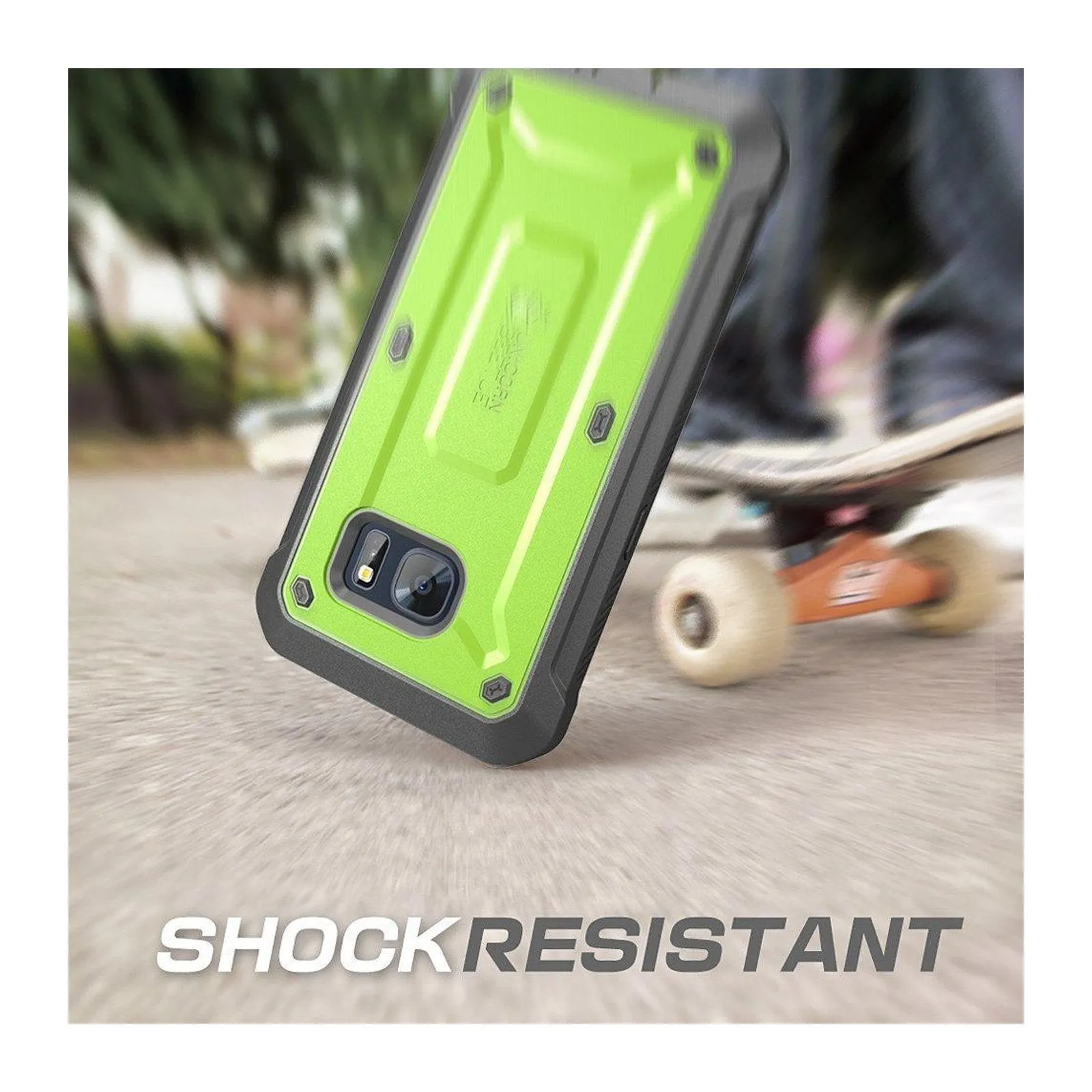 Exclusive Galaxy S7 Unicorn Beetle Pro Full Body Rugged Holster Case-Green  Dont Miss Out!