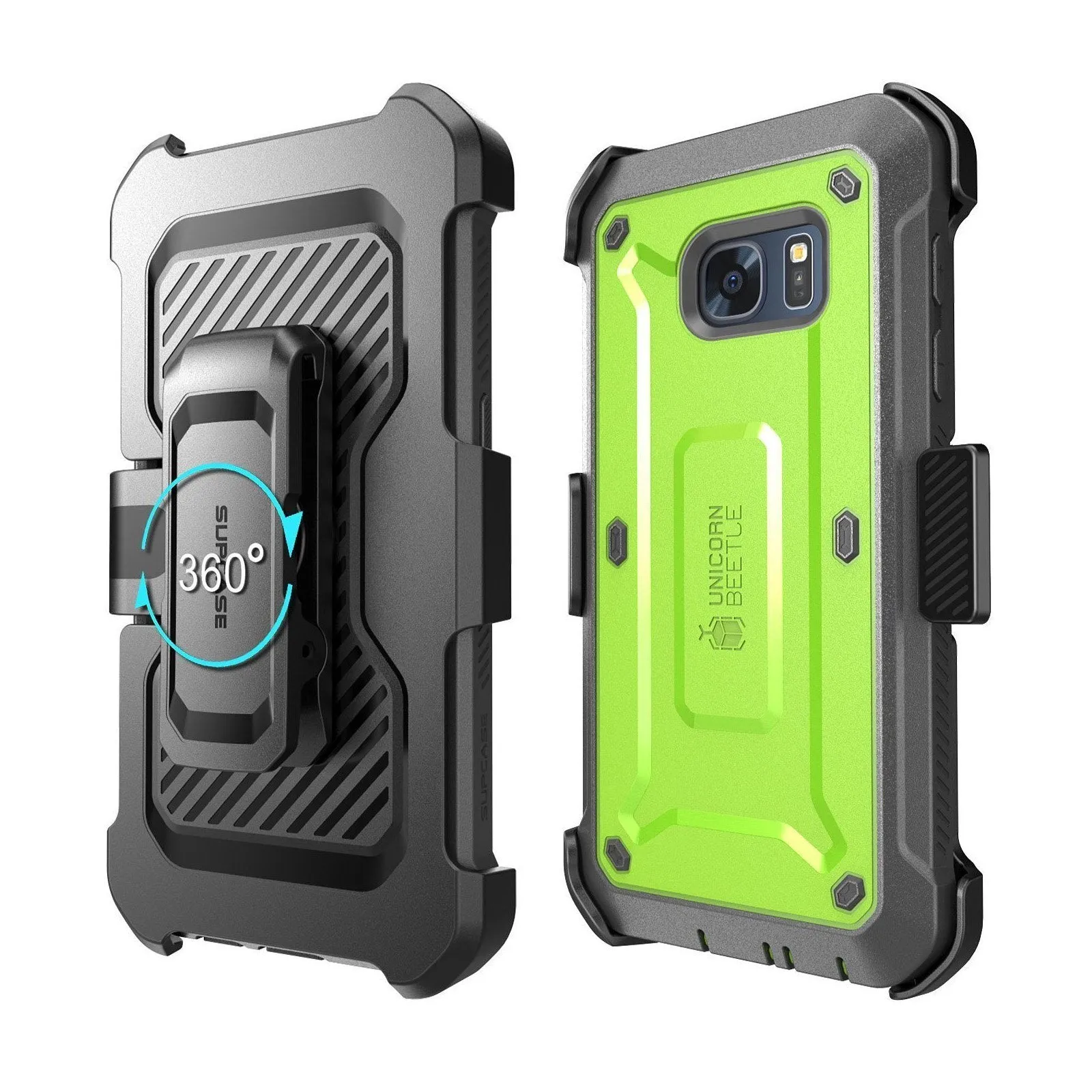 Exclusive Galaxy S7 Unicorn Beetle Pro Full Body Rugged Holster Case-Green  Dont Miss Out!