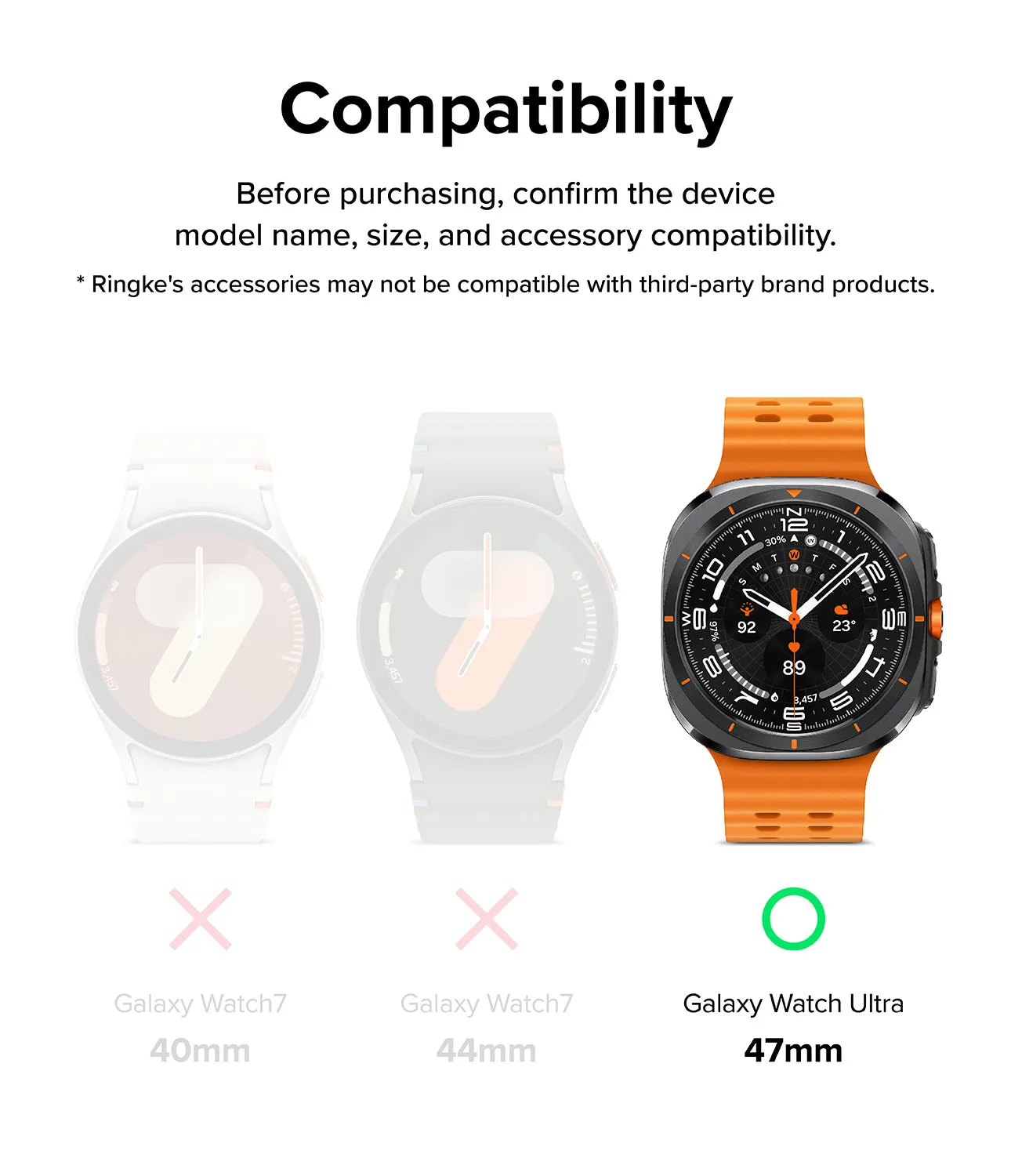 Exclusive Galaxy Watch Ultra Screen Protector | Glass - R10  Almost Gone!