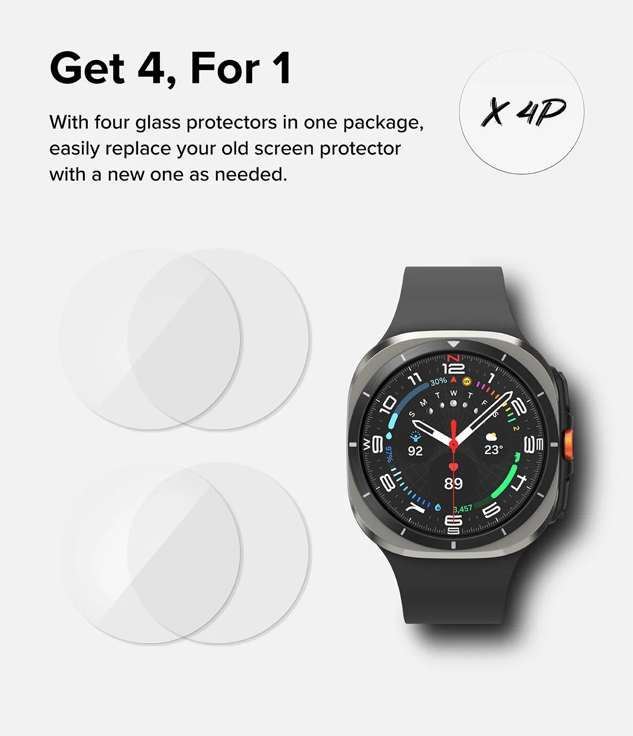 Exclusive Galaxy Watch Ultra Screen Protector | Glass - R10  Almost Gone!