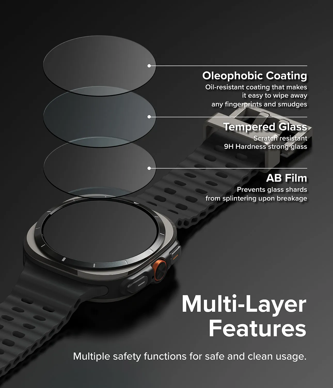 Exclusive Galaxy Watch Ultra Screen Protector | Glass - R10  Almost Gone!