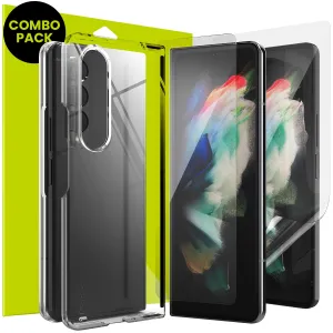 Exclusive Galaxy Z Fold 4 Combo | Case   Screen Protector   Cover Display Glass  Ends Soon!