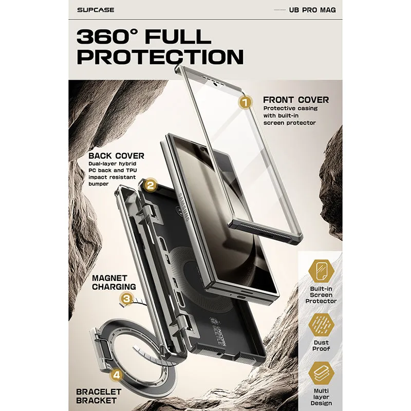 Exclusive Galaxy Z Fold6 Unicorn Beetle PRO Mag Rugged Case - Titan Gray  Limited Release!