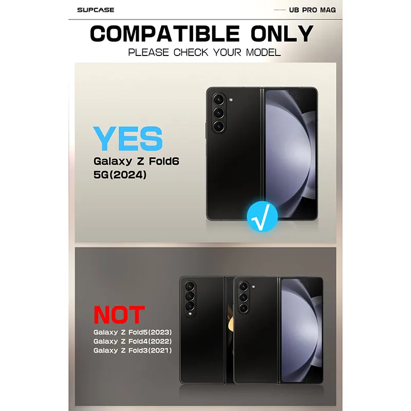 Exclusive Galaxy Z Fold6 Unicorn Beetle PRO Mag Rugged Case - Titan Gray  Limited Release!