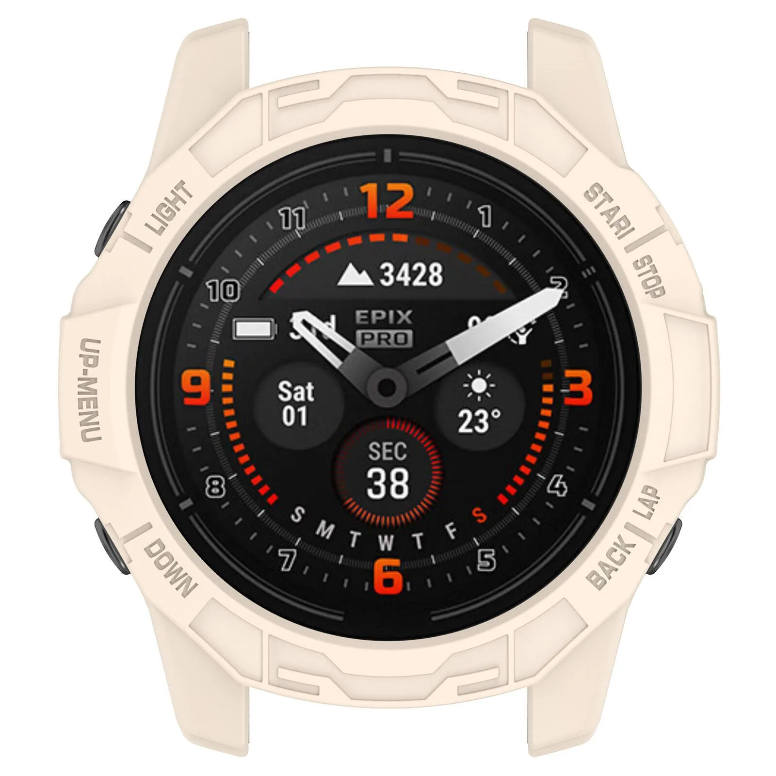 Exclusive Garmin Epix Pro 42mm Rugged TPU Cover (Starlight)  Ends Soon!