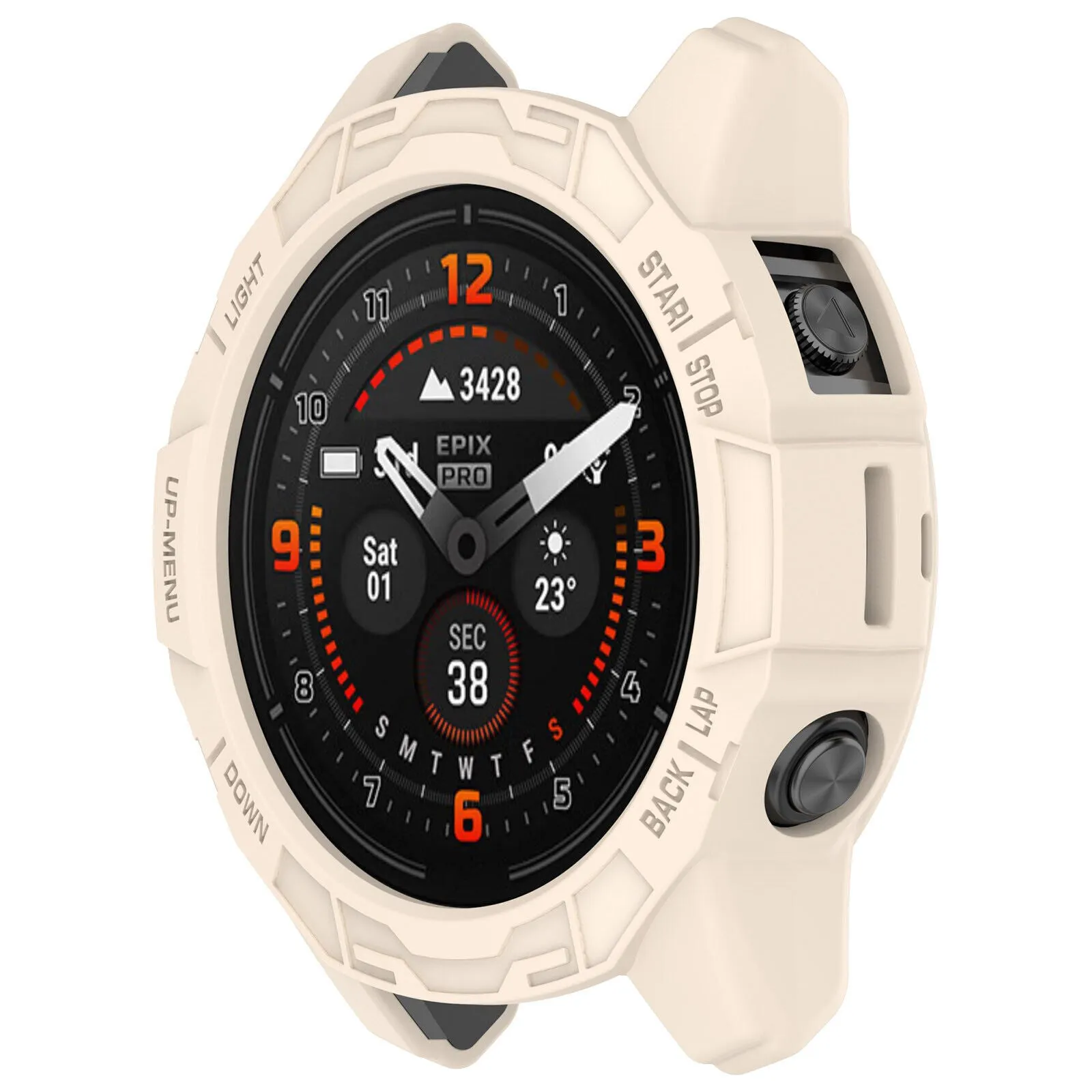 Exclusive Garmin Epix Pro 42mm Rugged TPU Cover (Starlight)  Ends Soon!