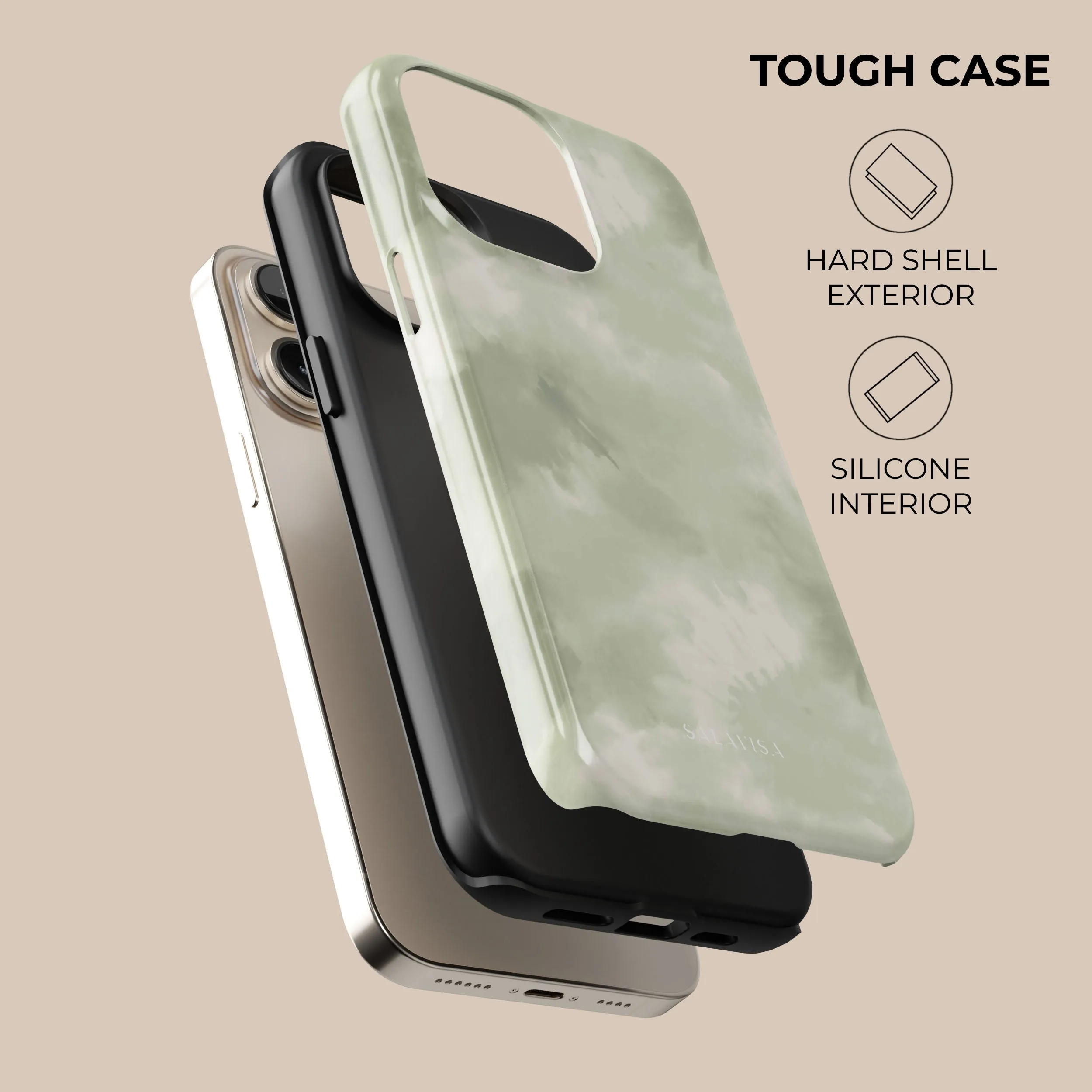 Exclusive Green Tie Dye Phone Case  Last Few Pieces!