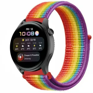 Exclusive Huawei Watch 3 (Pro) Nylon Strap (Rainbow)  Limited Availability!