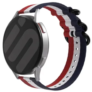 Exclusive Huawei Watch 3 (Pro) Nylon Strap with Buckle (Red/White/Blue)  Today Only!
