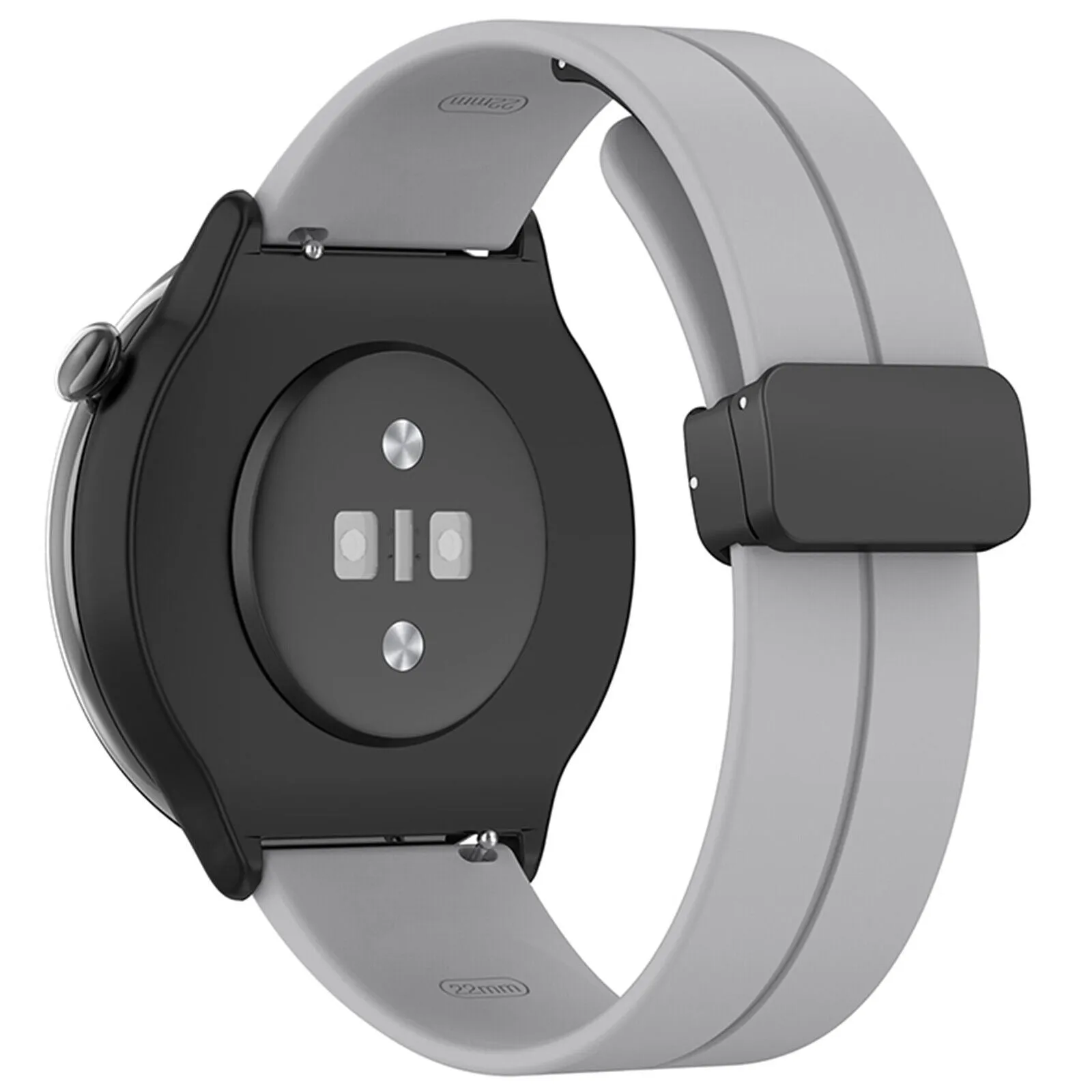 Exclusive Huawei Watch 3 (Pro) Silicone Strap D-Buckle (Light Grey)  Last Chance!