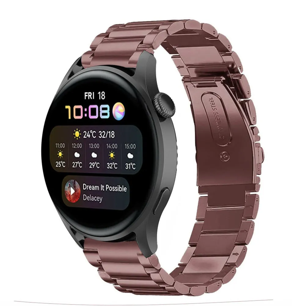 Exclusive Huawei Watch 3 (Pro) Steel Strap (Bronze Gold)  Almost Sold Out!
