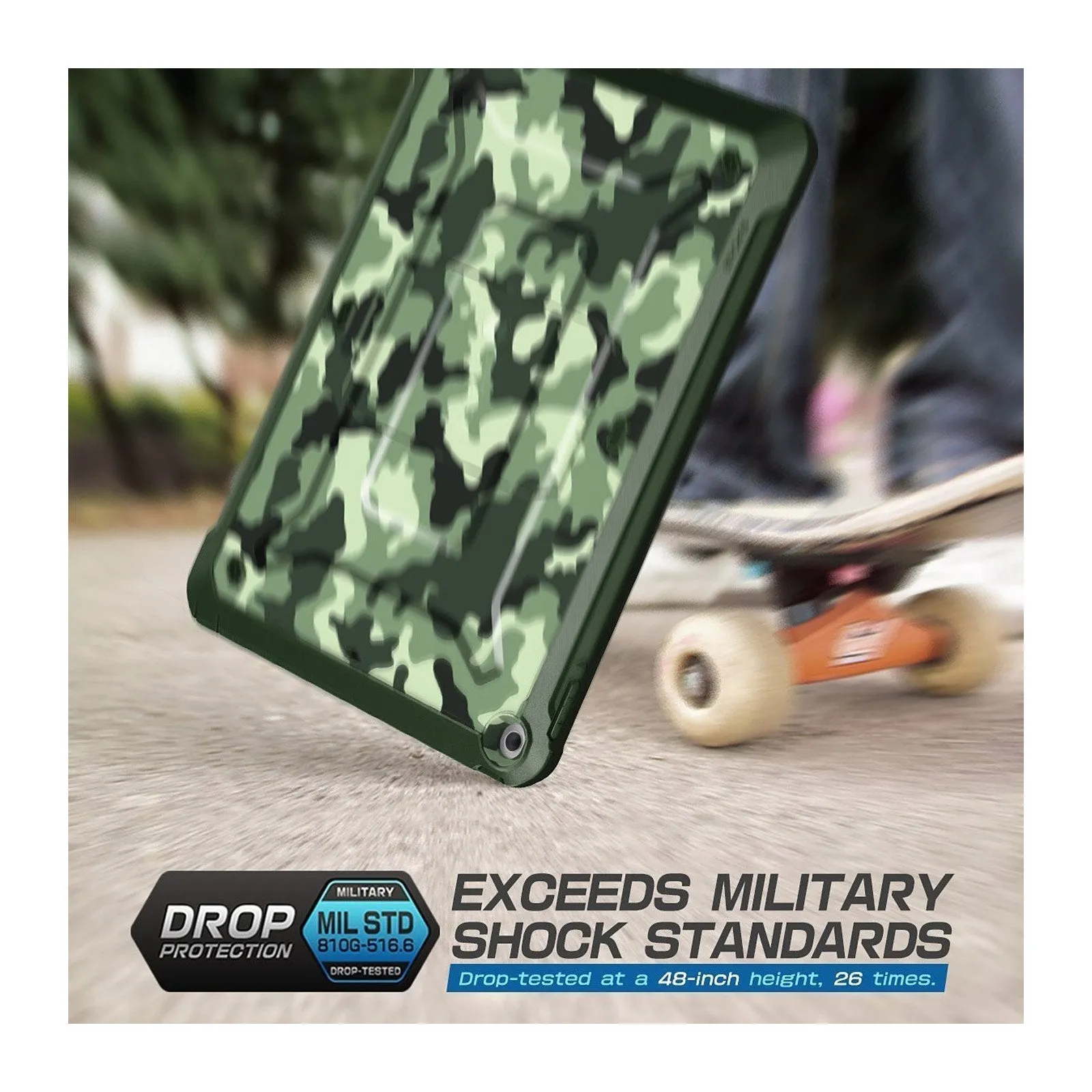 Exclusive iPad 9.7 inch Unicorn Beetle Pro Full-Body Case- Green  Limited Availability!