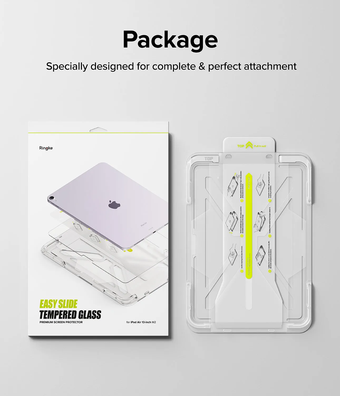 Exclusive iPad Air 13" (M2/M3) Screen Protector | Easy Slide Tempered Glass  Limited Availability!